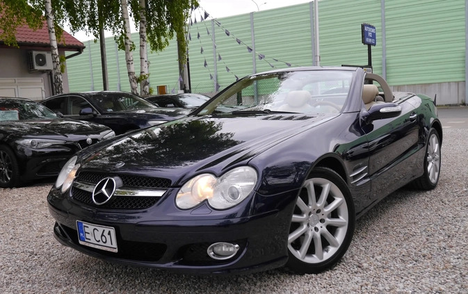 Mercedes-Benz SL cena 89950 przebieg: 106716, rok produkcji 2007 z Ziębice małe 562